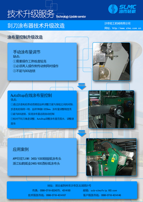 涂布量控制升級改造